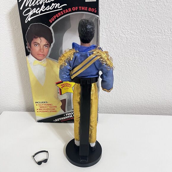 Michael Jackson Superstar of The 80's Doll Grammy Awards Outfit LJN Toys Vintage - Picture 8 of 16